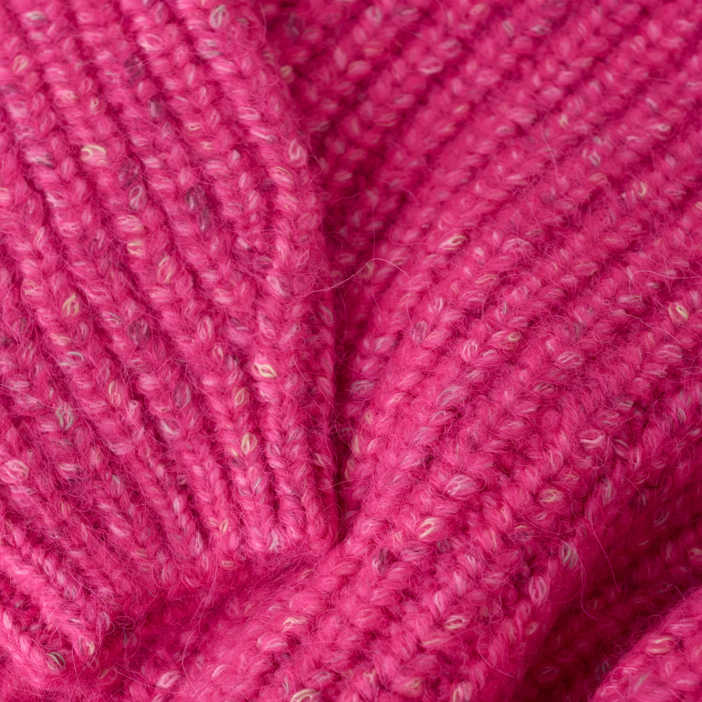 Minymo - Fuschia Fedora Knit Pullover Sweater