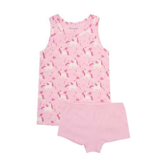 Minymo Girl's Underwear Seat Pink Unicorn