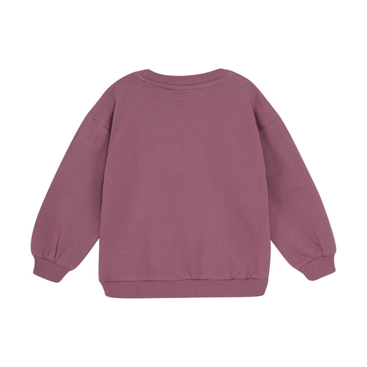 Minymo - Pullover Sweater with Tufted Swan - 5Y