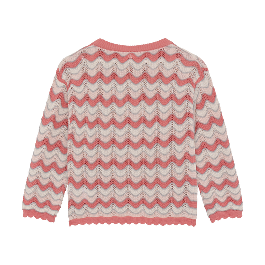 Minymo - Knit Pullover Sweatshirt - 5Y