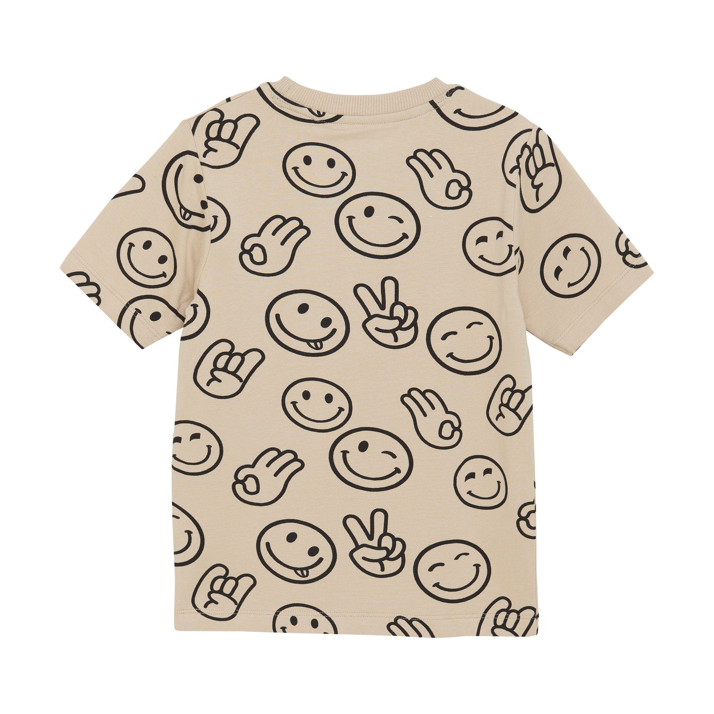 Minymo - Emoji Face Printed T-Shirt