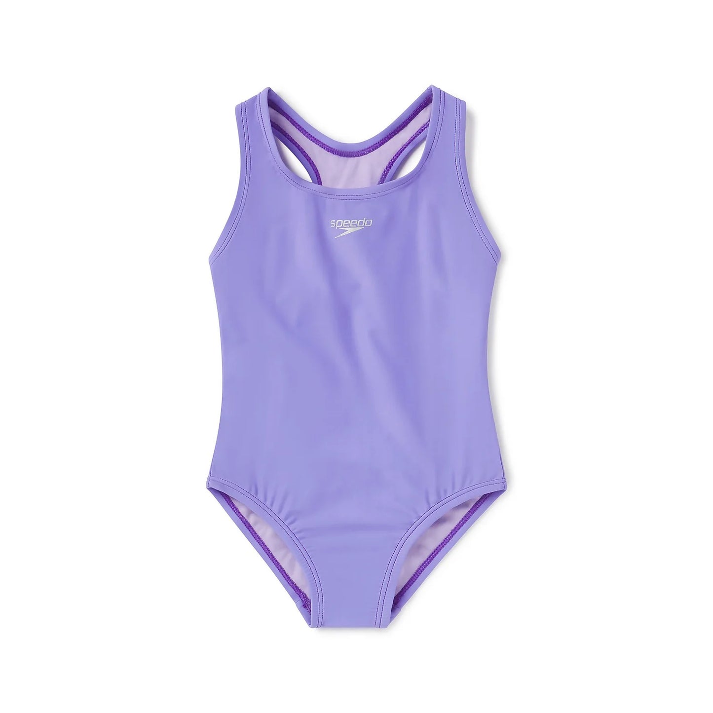 Speedo - Solid Racerback One Piece Swimsuit