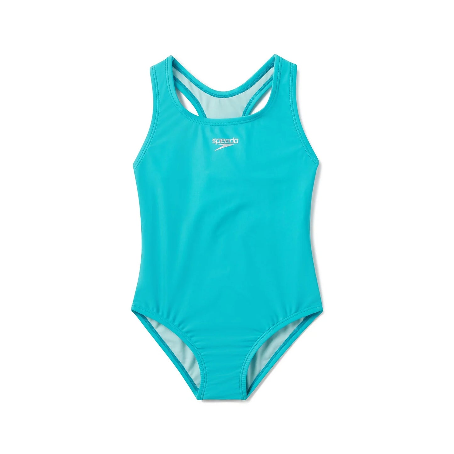 Speedo - Solid Racerback One Piece Swimsuit