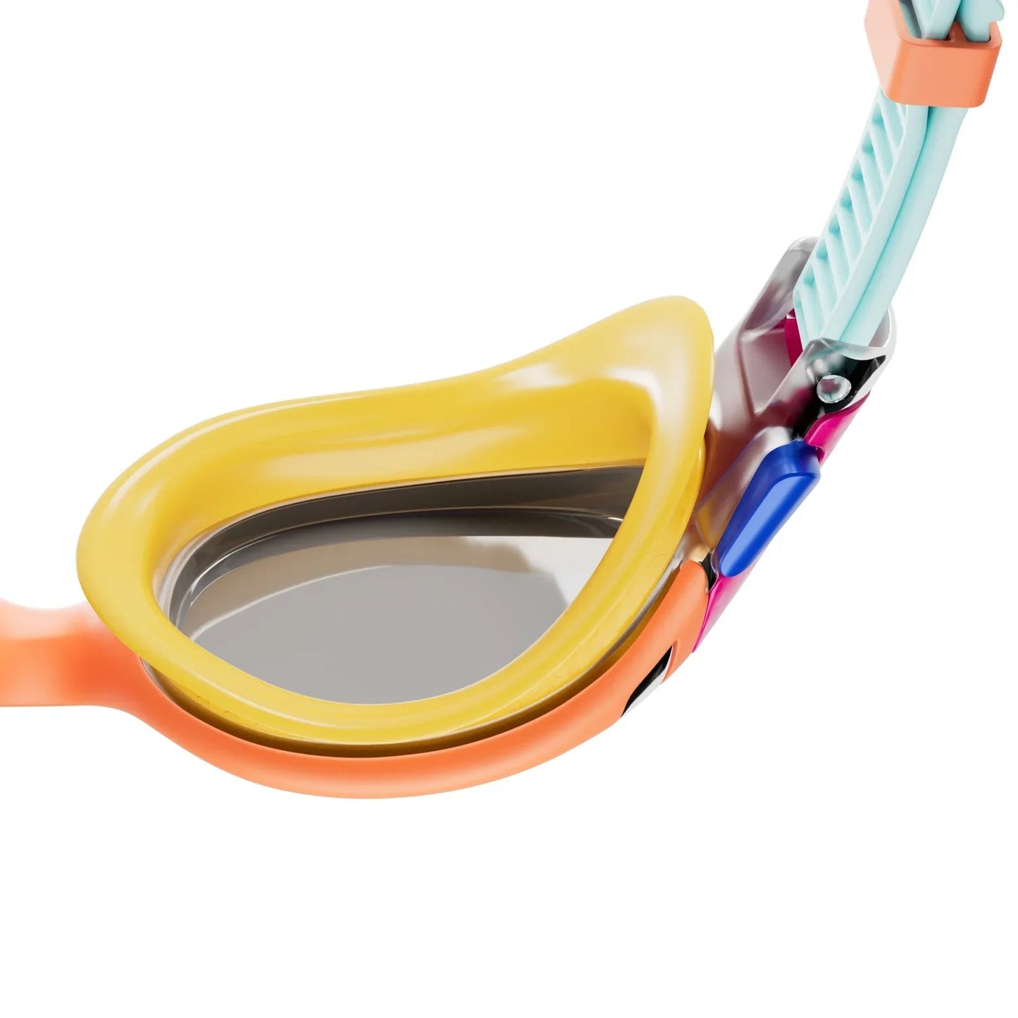 Speedo - Biofuse 2.0 Mirror Junior Swim Goggles - Orange/Blue (6-14Y)