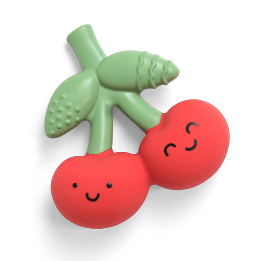Itzy Ritzy - Comfort Crew: Cherry Natural Rubber Teether