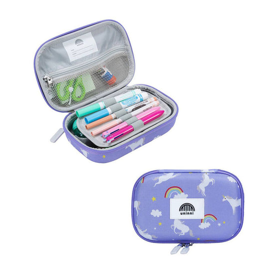 uninni - Arden Pencil Case - Rainbow Unicorn