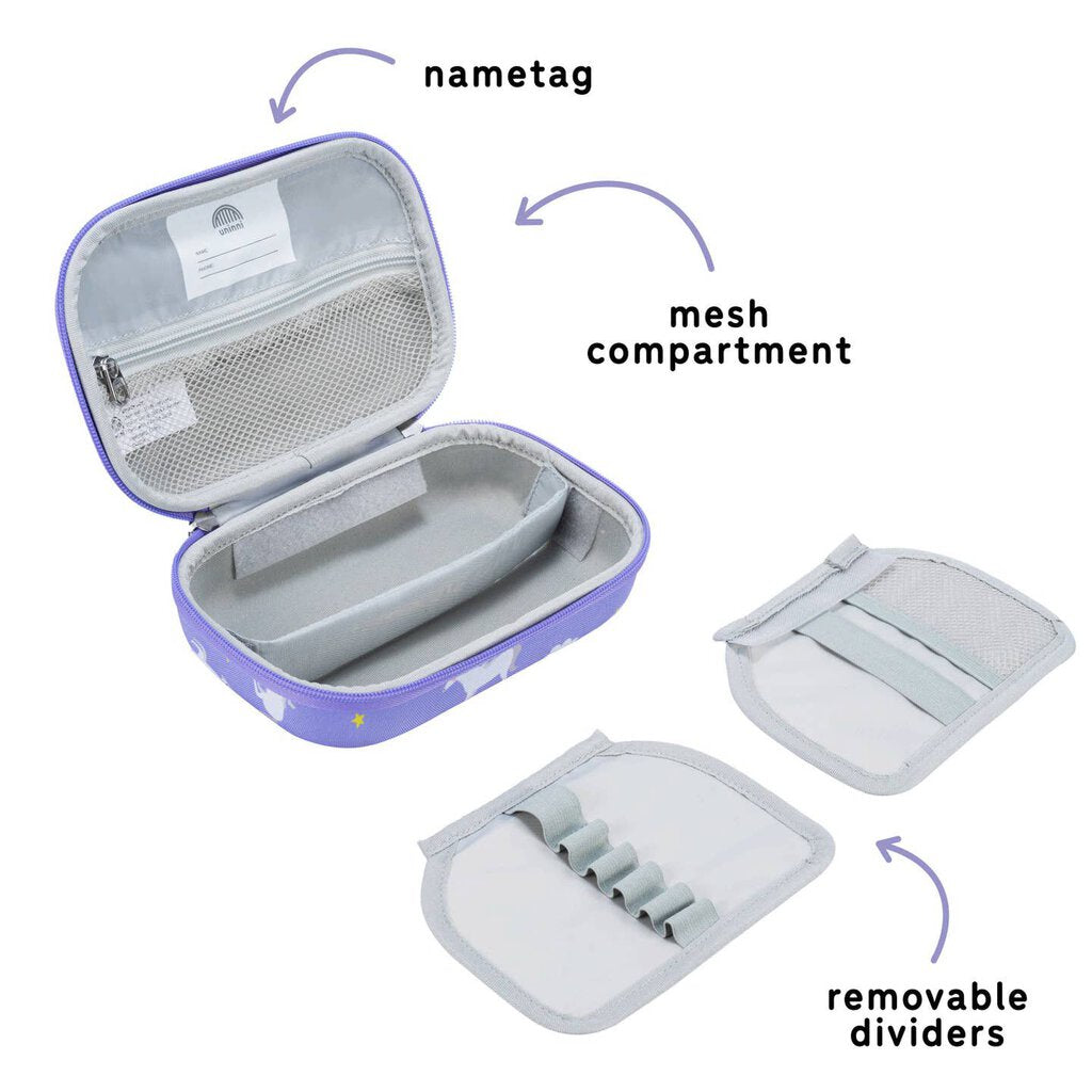 uninni - Arden Pencil Case - Rainbow Unicorn