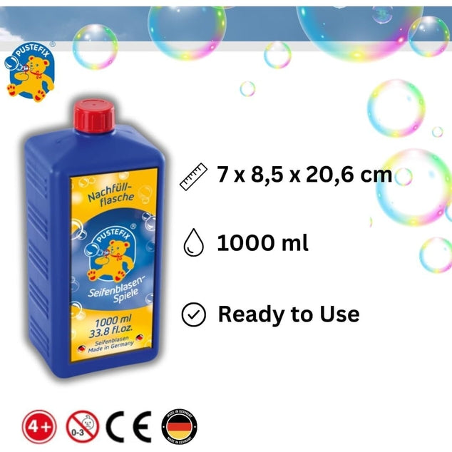 Pustefix - Bubble Refill Bottle 1000ml