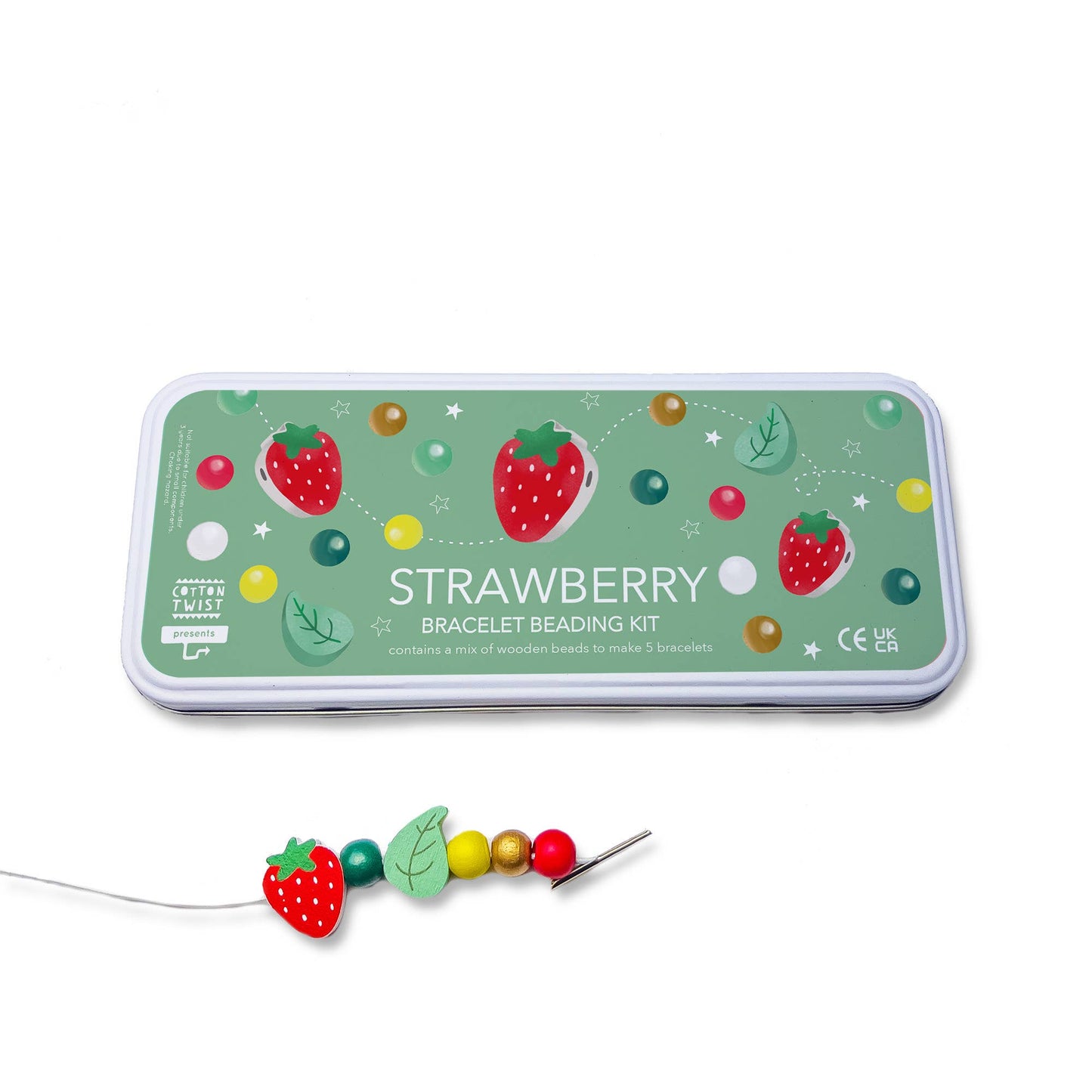 Cotton Twist - Strawberry Bracelet Bead Kit