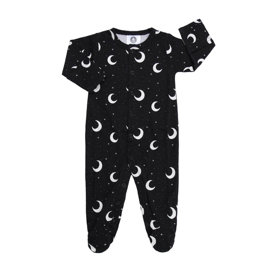 Metallimonsters - Starry Nights Baby Sleepsuit