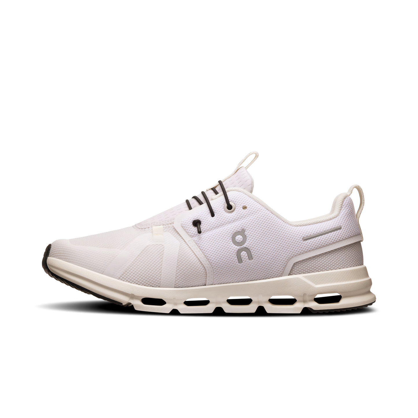 On Cloud Sky Youth Running Shoe White | Ivory