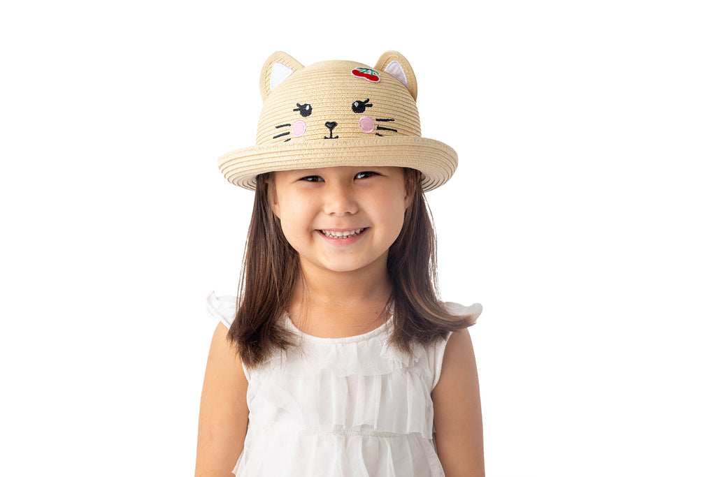 FlapJackKids - Kids Straw Hat
