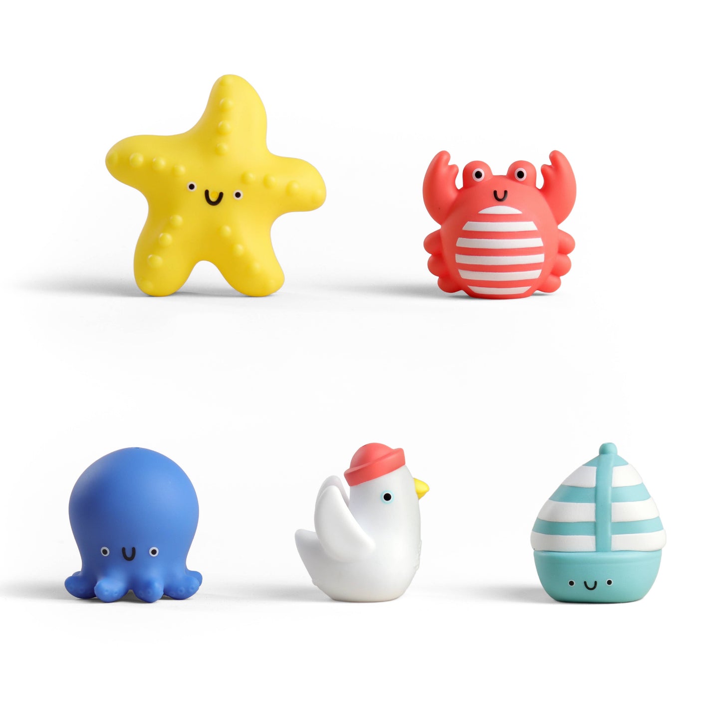 Itzy Ritzy - Itzy Bitzy Puppets - Bath + Storytelling: Nautical Friends Toys