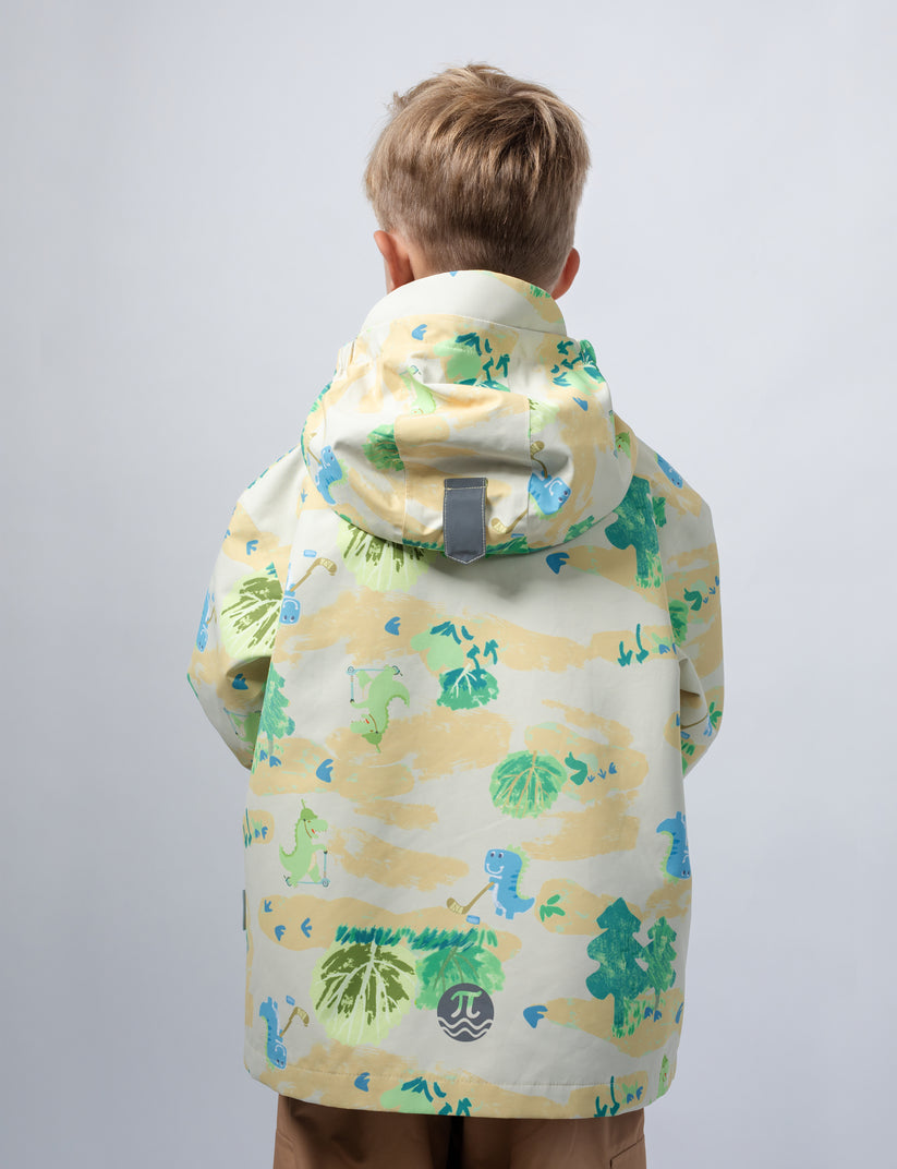 Walking Pi - Little Stanley Fleece Lined Rain Jacket