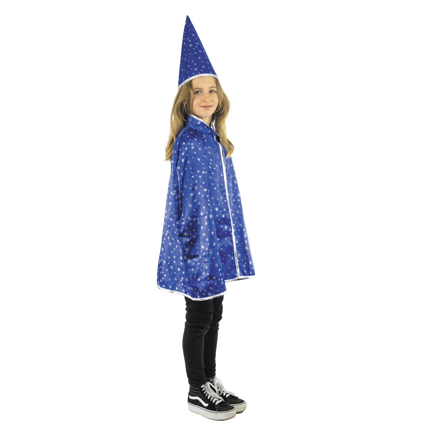 Party Pro - LUXURY MAGICIAN'S CLOAK AND HAT FOR CHILDREN