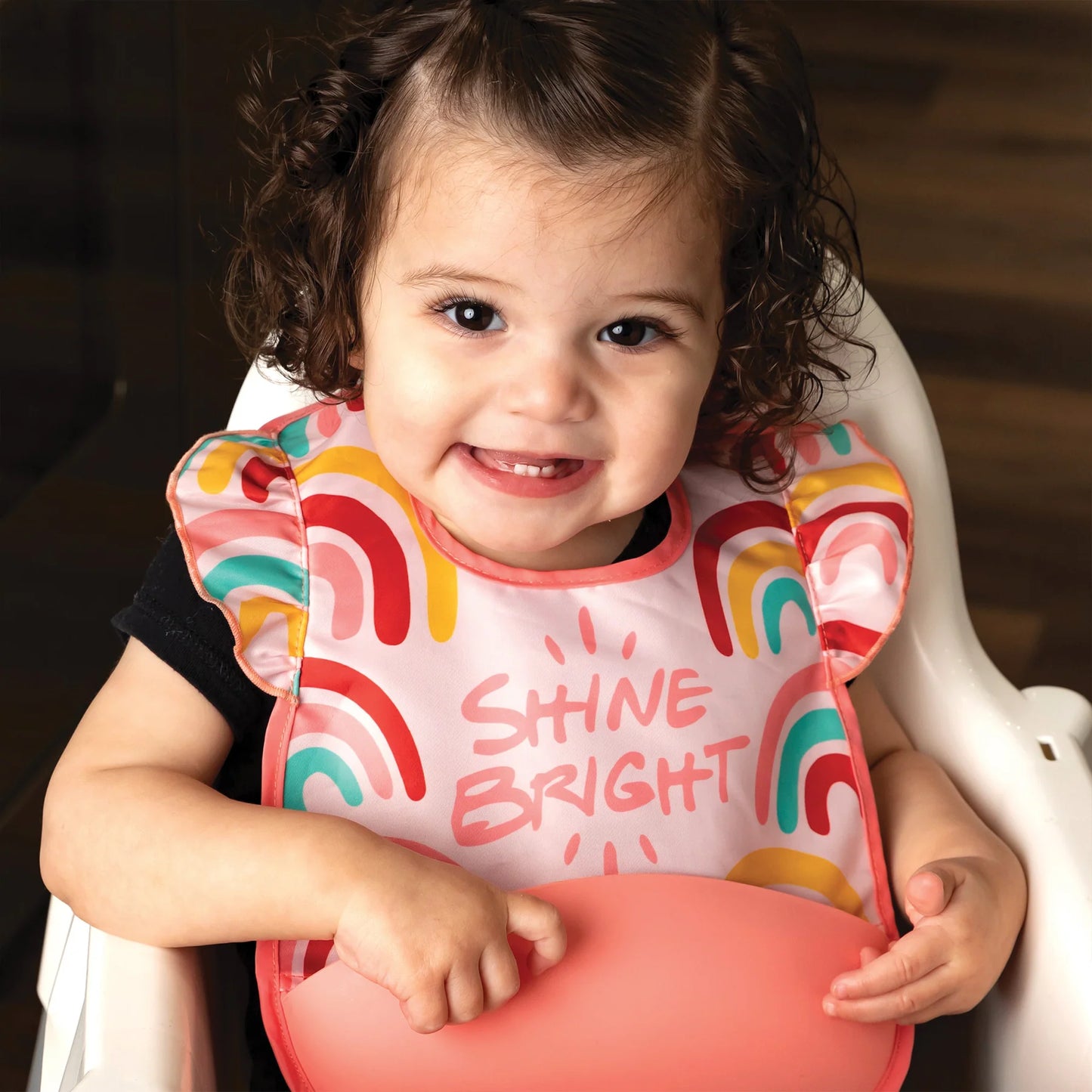 Tiny Twinkle - Mess-Proof Silicone Pocket Bib 2 Pack