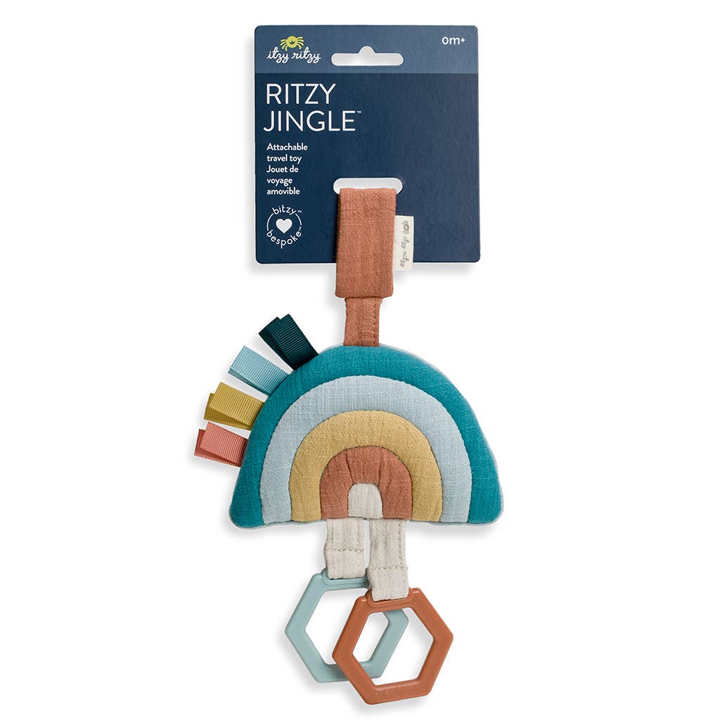 Itzy Ritzy - Bitzy Bespoke Ritzy Jingle Attachable Travel Toy: Cloud