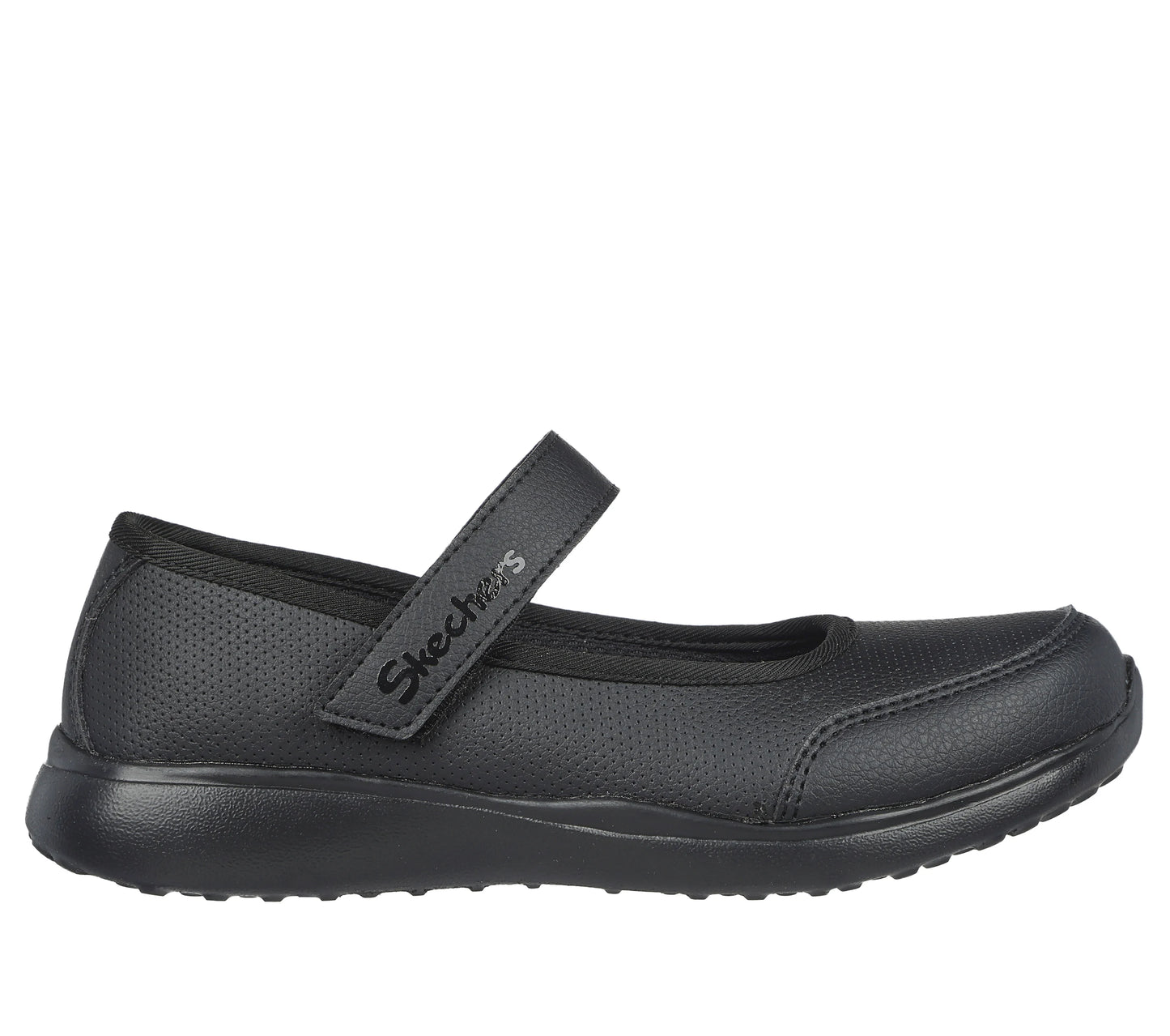 Skechers Microstrides - Recess Rules Girl's Uniform Shoes