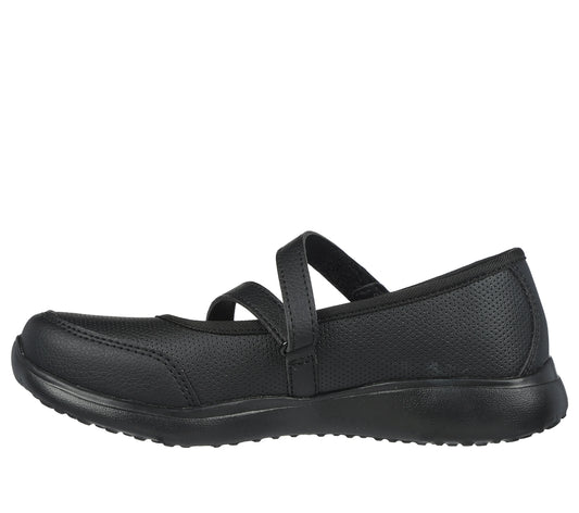 Skechers Microstrides - School Bus Kicks Girl's Uniform Shoes