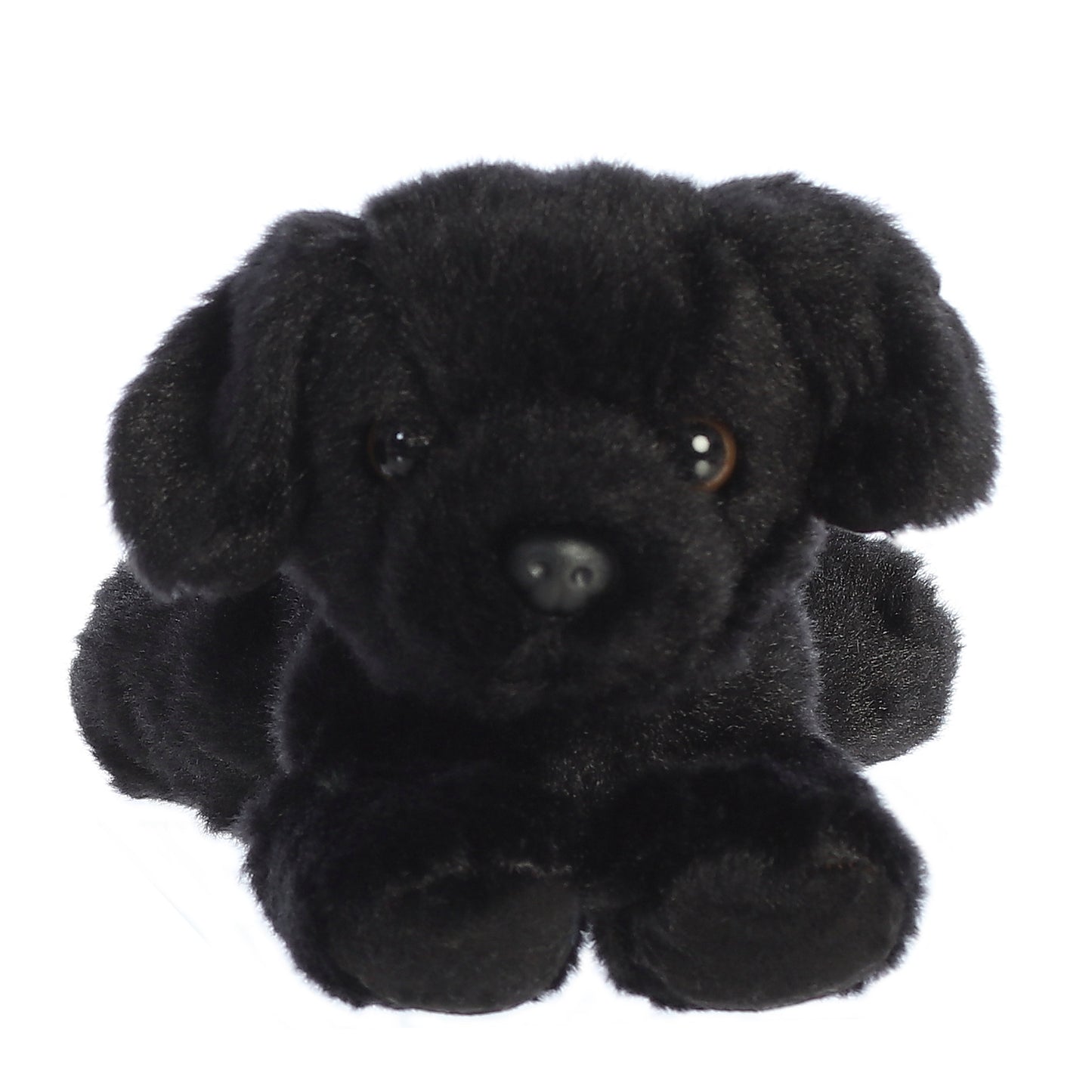 Aurora: Mini Flopsie - Blackie Labrador Dog Plush - 8"