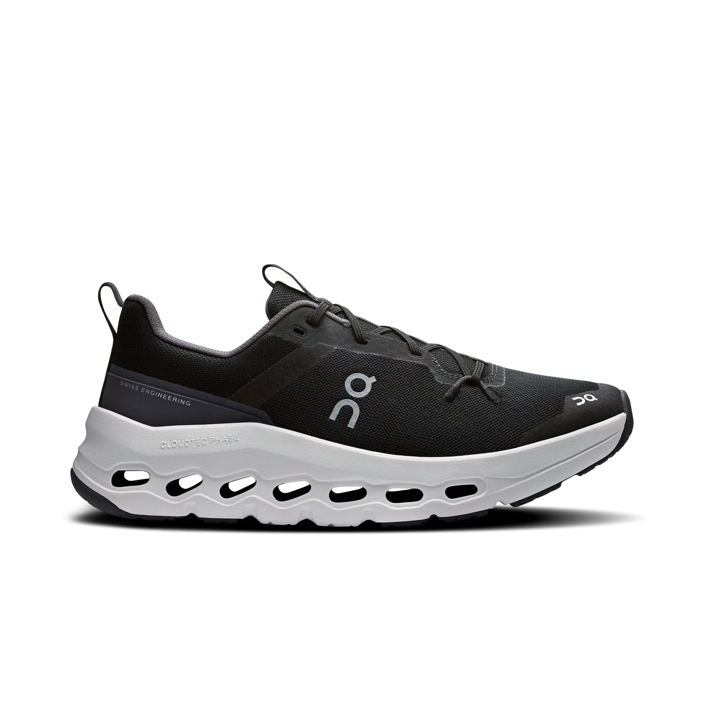 On Cloudleap Youth Running Shoe Black | White