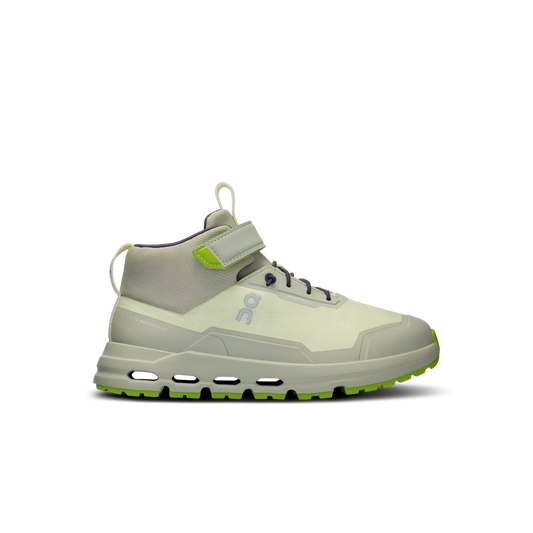 On Cloudhero Kids Mid Waterproof Shoe Seedling | Chalk