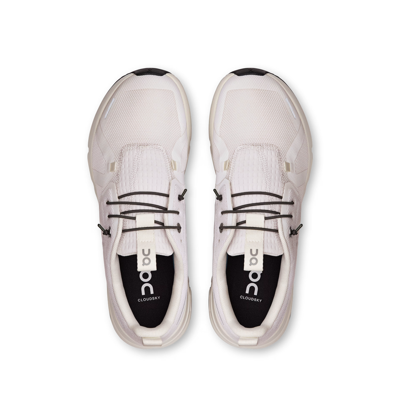 On Cloud Sky Youth Running Shoe White | Ivory