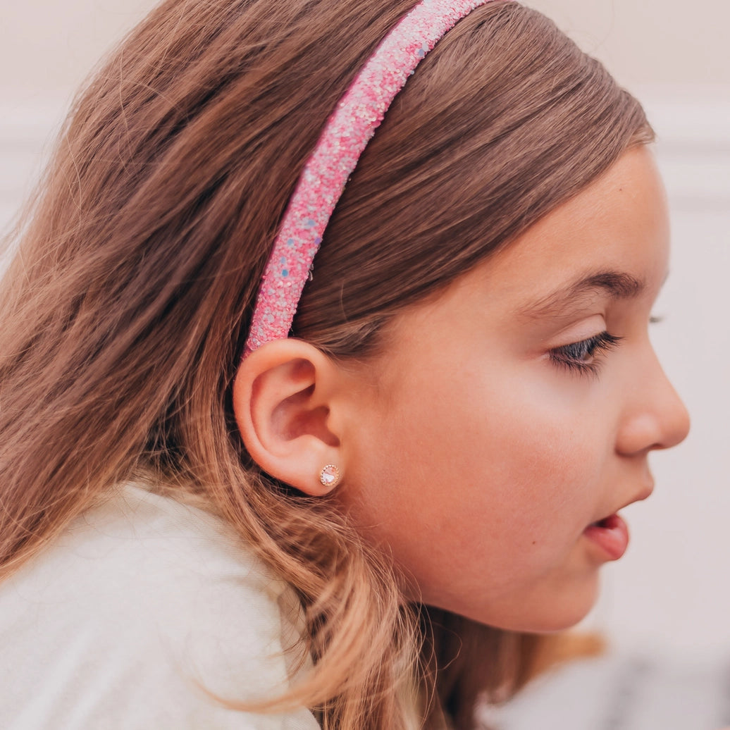 Frog Sac - Glitter Headband - Thin Hairbands For Kids