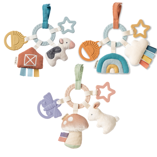 Itzy Ritzy -  Bitzy Busy Ring Teething Activity Toy