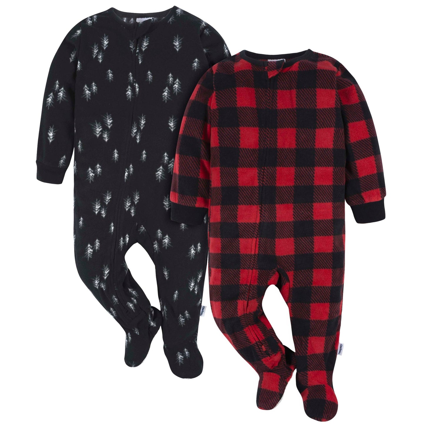 Gerber - 2 Pack Footed Fleece Blanket Sleepers