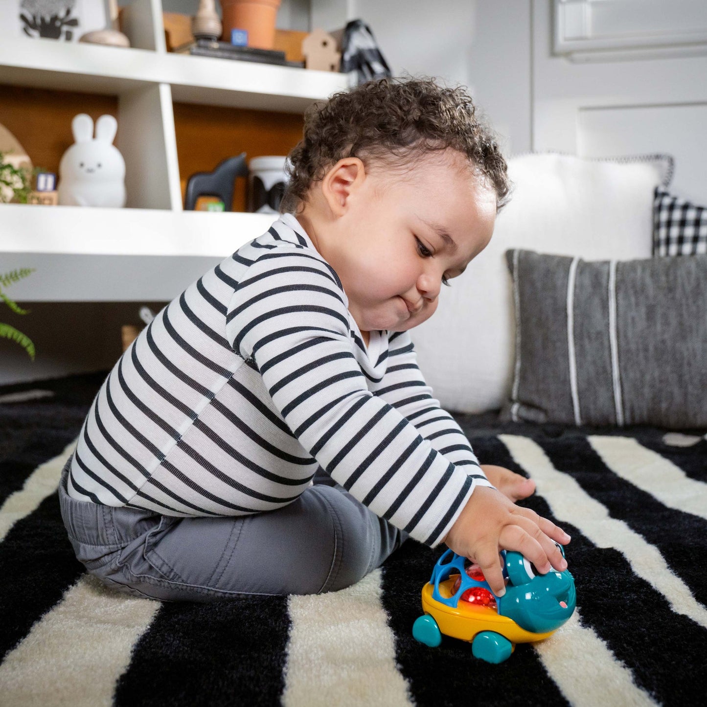 BABY EINSTEIN - Oball Curious Car & Rattle - Neptune
