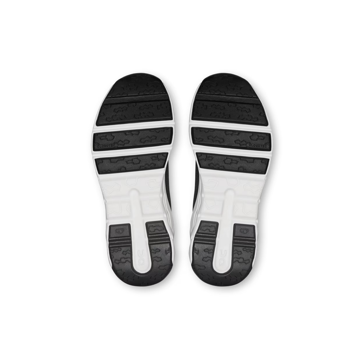 On Cloudleap Running Shoe Kids - Black | White