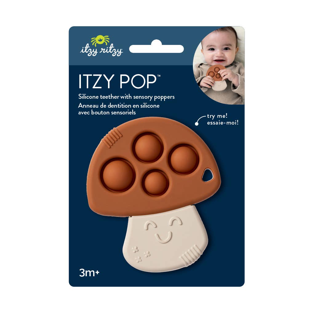 Itzy Ritzy - Itzy Pop Sensory Popper Toy: Green Dino
