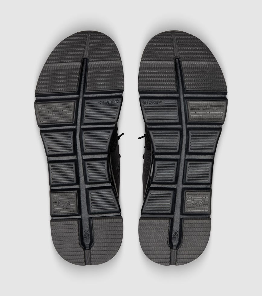 On Cloud Sky Youth Running Shoe All Black