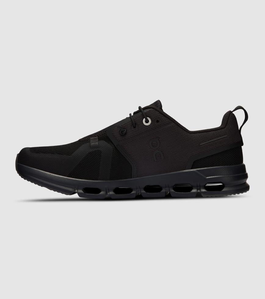 On Cloud Sky Youth Running Shoe All Black
