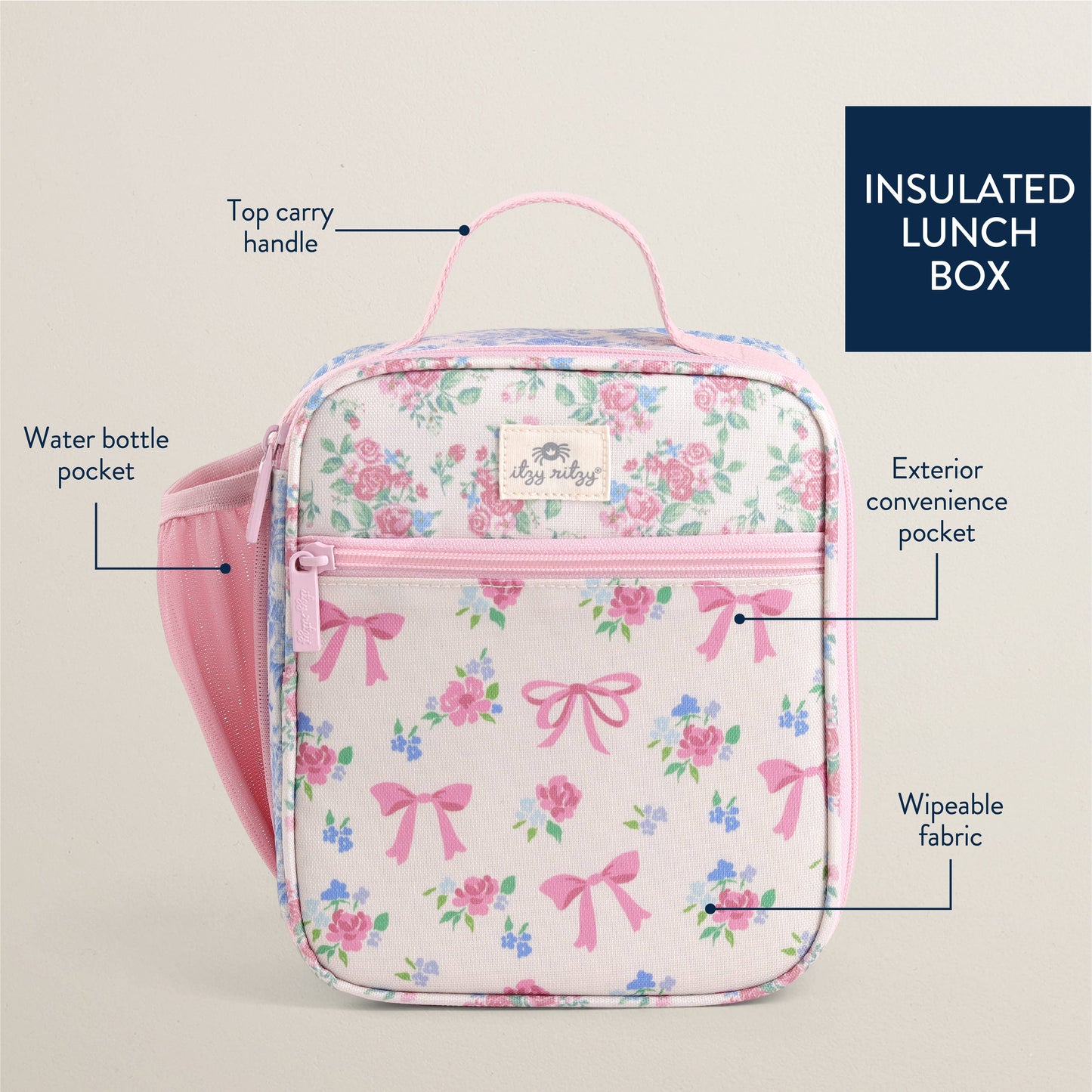 Itzy Ritzy - Itzy Lunch Box: Ribbons + Roses