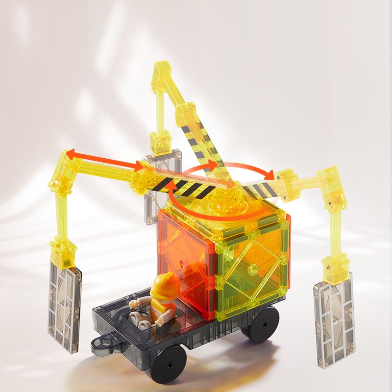 Mideer - Magnetic Building Blocks: Little Architect 36P