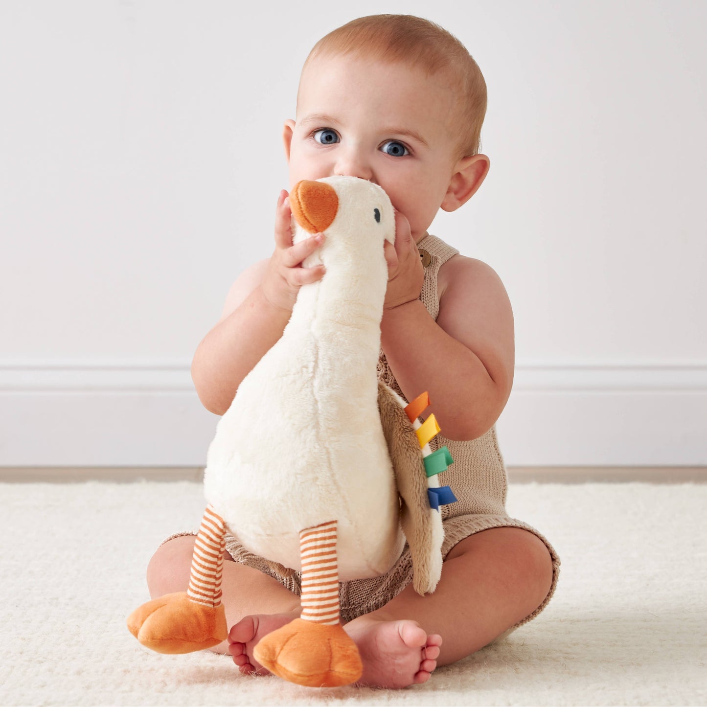 Itzy Ritzy - Sweetie Snuggles Plush: Goose