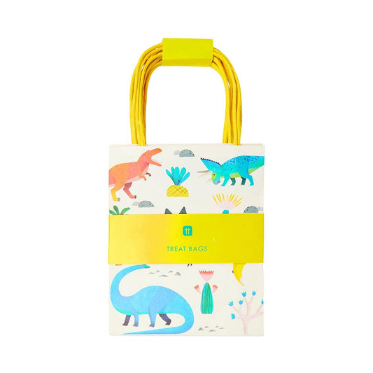 Talking Tables USA - Dinosaur Party Goodie Bags | 8 Pack | Gift Bags |