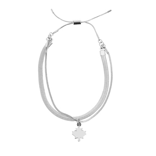 Foxy Originals - Maple Leaf Adjustable Bracelet | Made in Canada