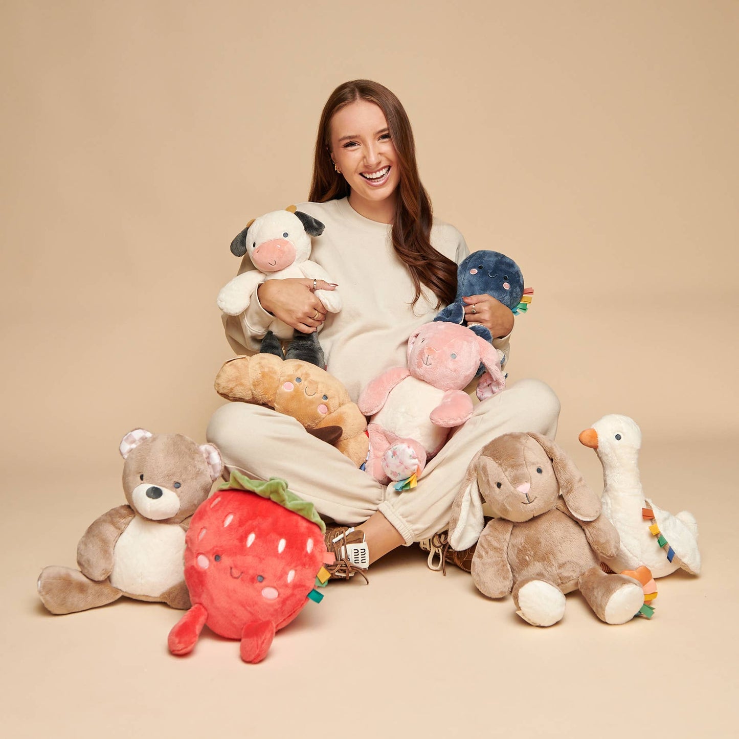 Itzy Ritzy - Sweetie Snuggles Plush: Goose