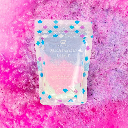Happy Hippo Bath - Mermaid Dust- Bubble Bomb Dust
