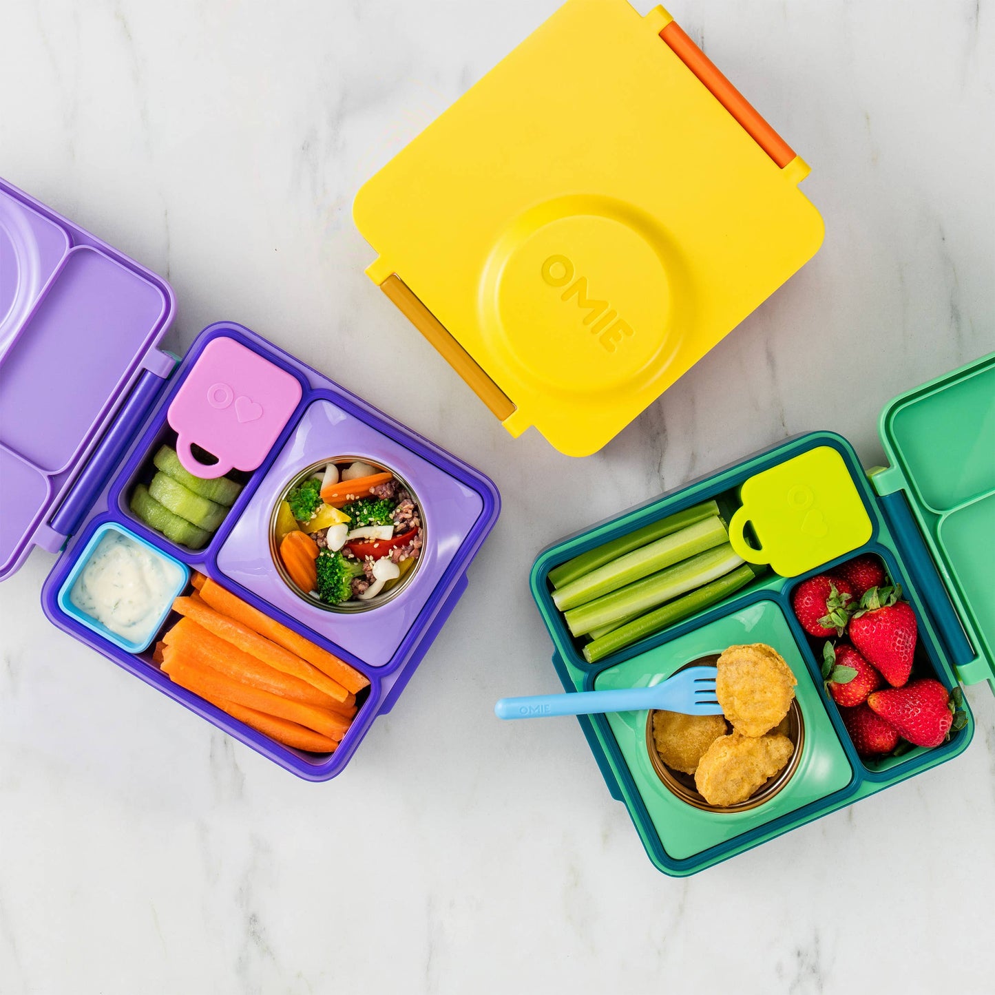OmieLife - OmieDip Two Pack Food Container