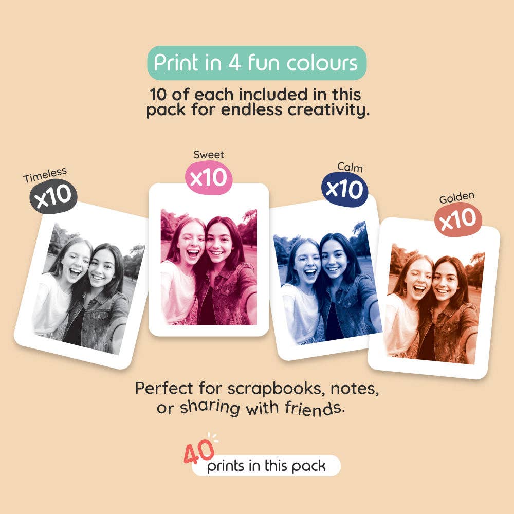 kiimento  - Print Pack 40 Prints | For Model P2