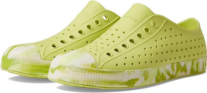 Native Shoes - Jefferson Slip On - Marbled Celery Green