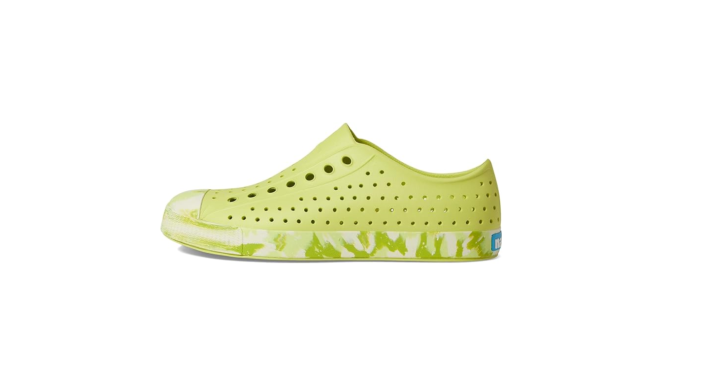 Native Shoes - Jefferson Slip On - Marbled Celery Green