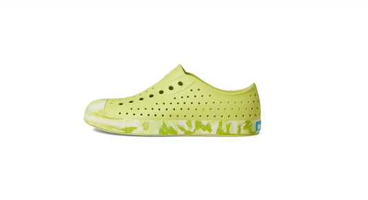 Native Shoes - Jefferson Slip On - Marbled Celery Green