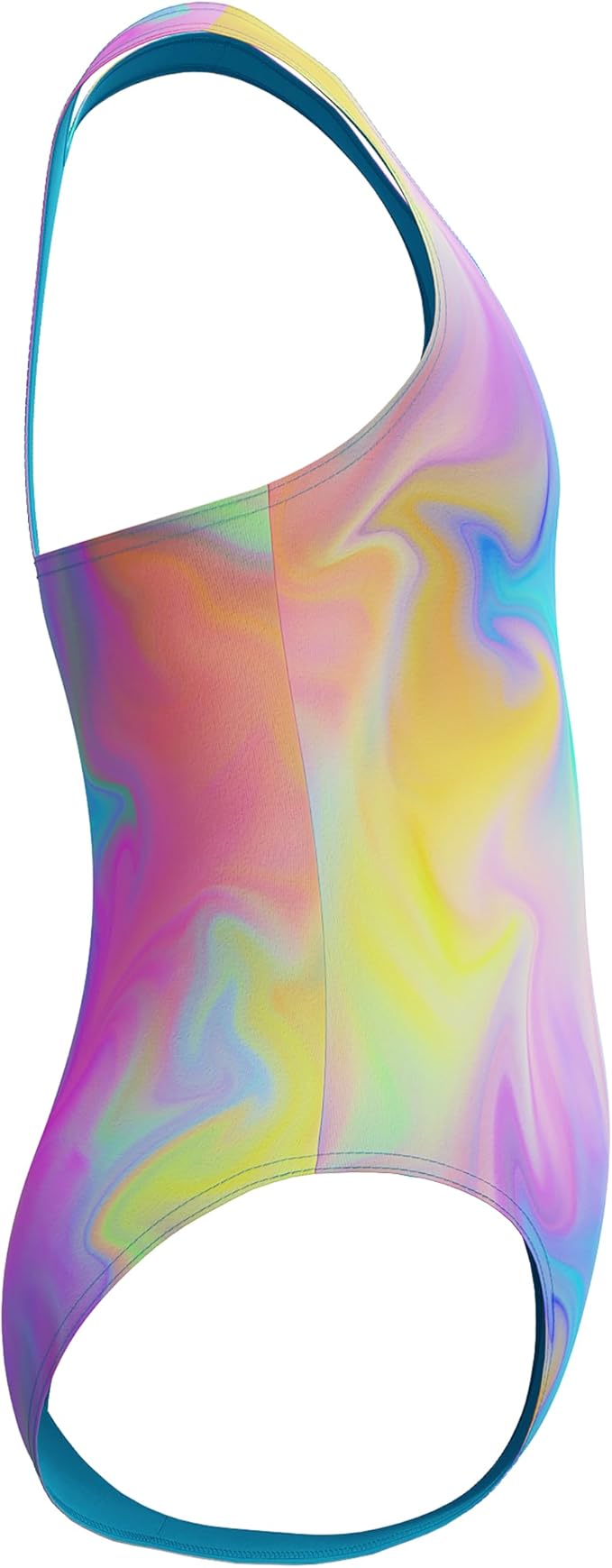 Speedo - Printed Racerback One Piece Swim Suit