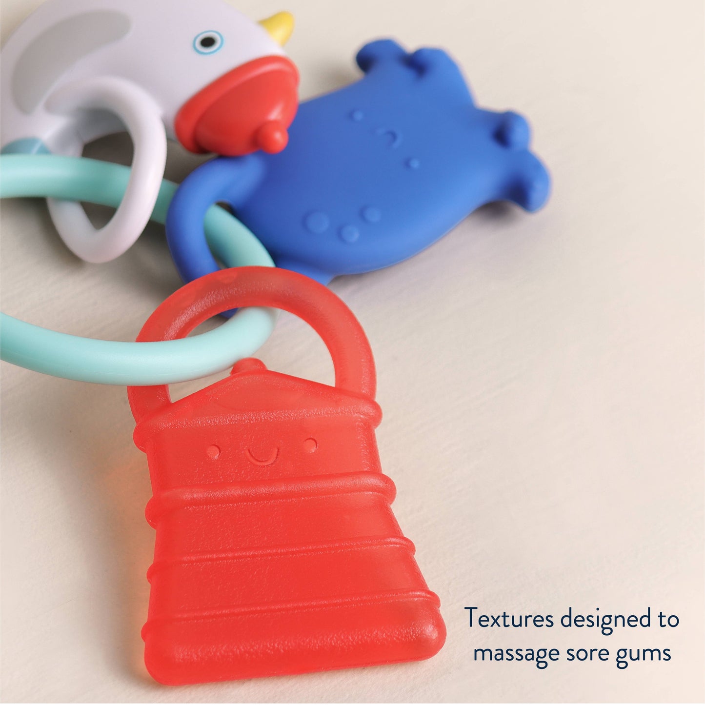 Itzy Ritzy - Nautical Bitzy Charms Teething Toy