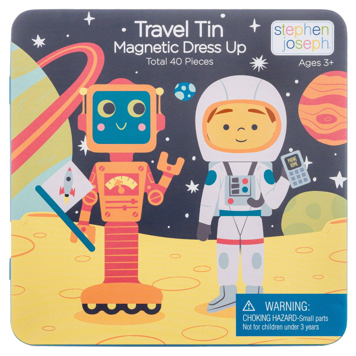 Stephen Joseph Travel Tin Magnetic Dress Up